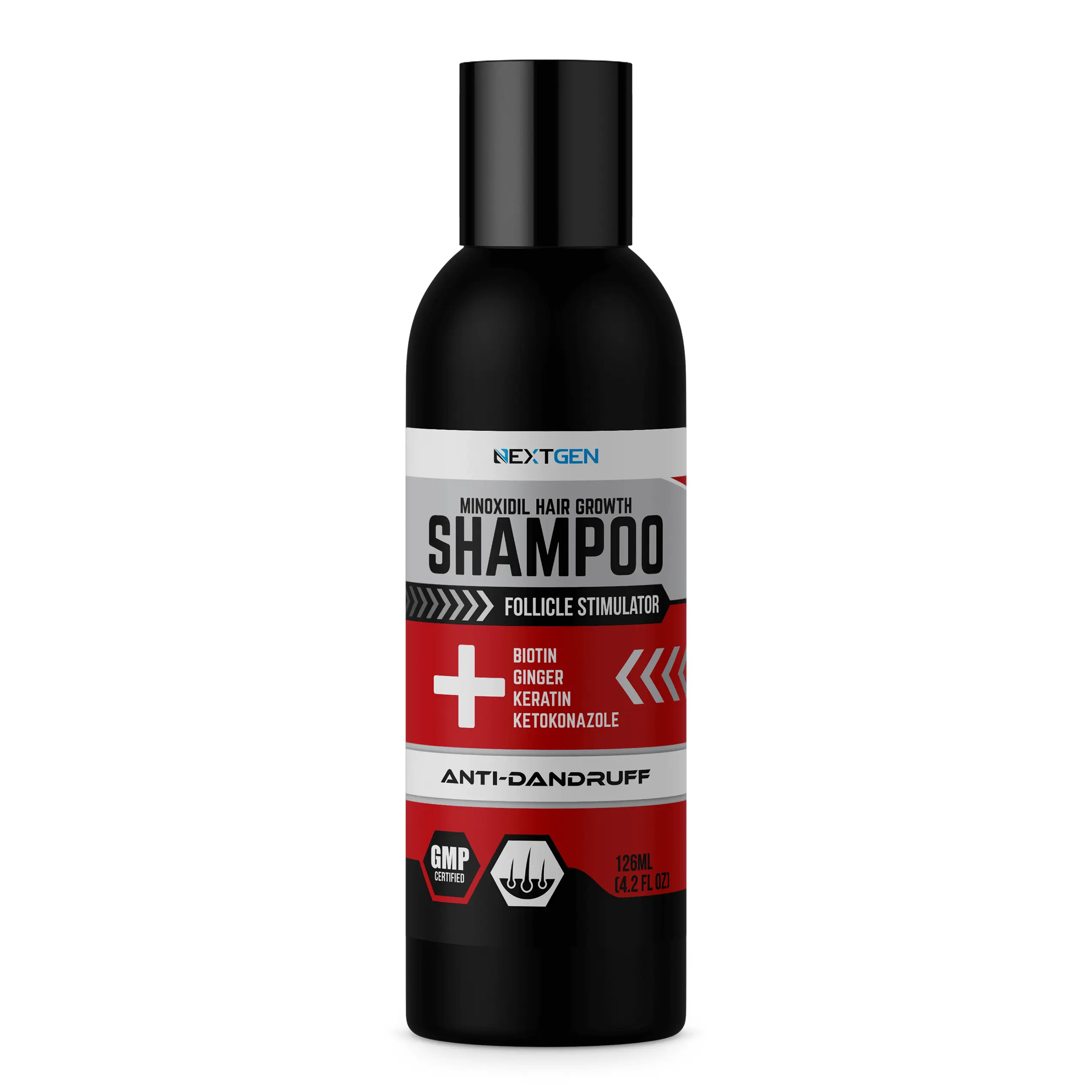 SHAMPOO NEXTGEN CON MINOXIDIL 2%, JENGIBRE Y KETOCONAZOL / 126ML