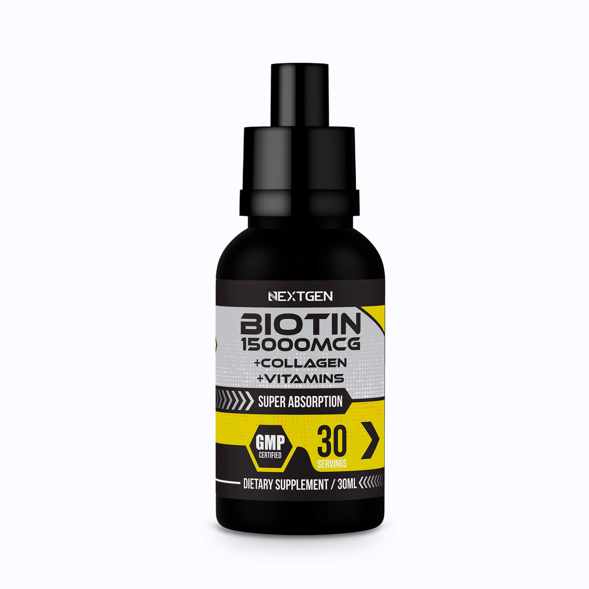 BIOTINA 12500 MCG CONSUMO ORAL CON COLAGENO Y VITAMINAS / 30 ML