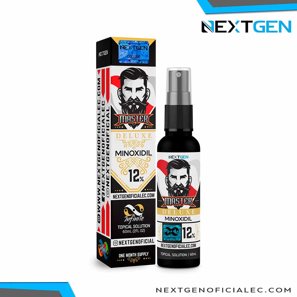 MINOXIDIL 12% MASTER / BARBA & CABELLO / 60 ML