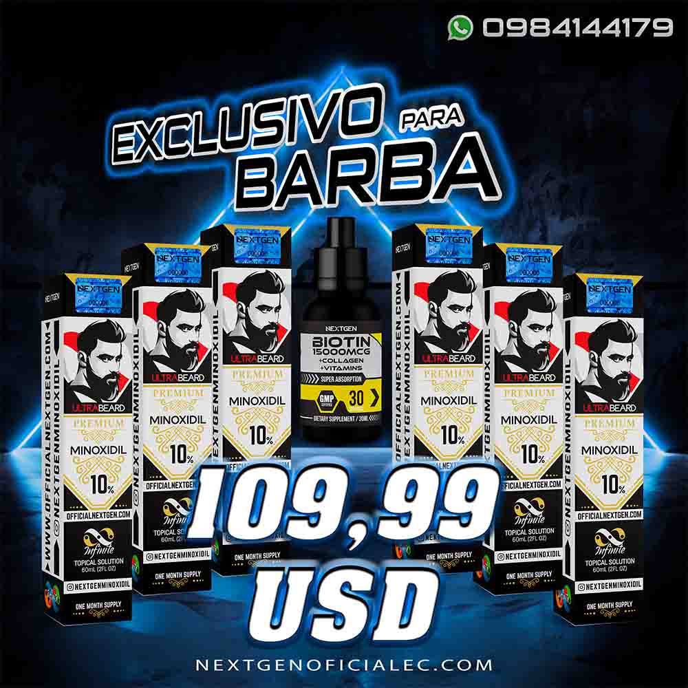 Pack Especial Nextgen - Minoxidil 10 % Premium