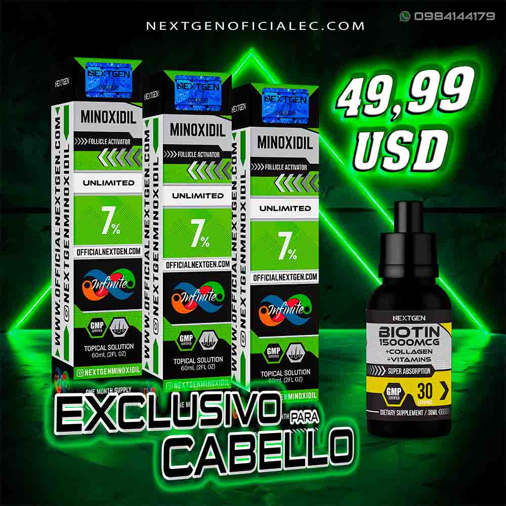 Unlimited 7% - Pack de 3 meses: ¡Densidad capilar al máximo!