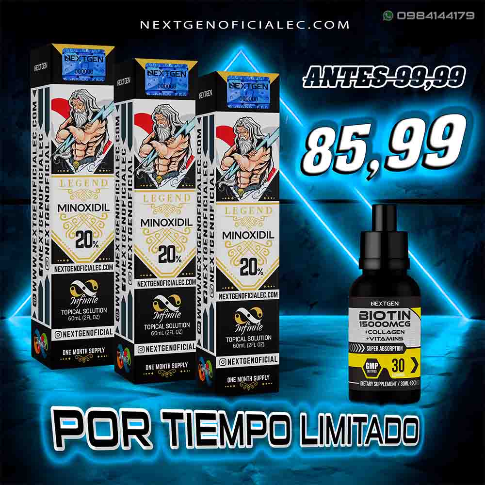 Legend 20% - Pack de 3 meses: ¡Transforma tu look y conviértete en una leyenda!